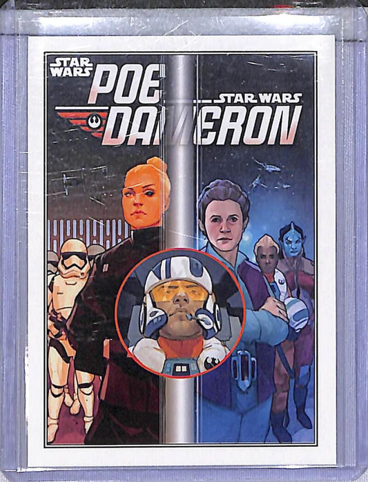 2023 Topps Star Wars Cover Art #CC-21 Poe Dameron NM-MT  Image 1