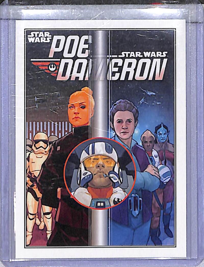 2023 Topps Star Wars Cover Art #CC-21 Poe Dameron NM-MT  Image 1