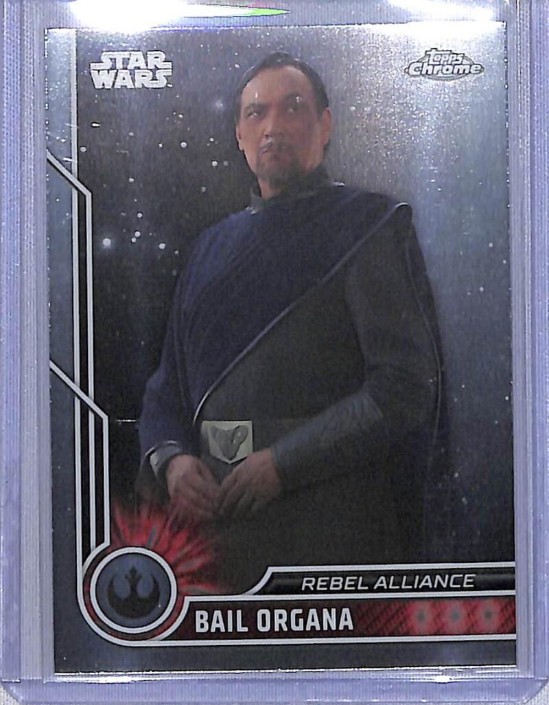 2023 Topps Chrome Star Wars #16 Jimmy Smits as Bail Organa NM-MT NonSport Card Image 1