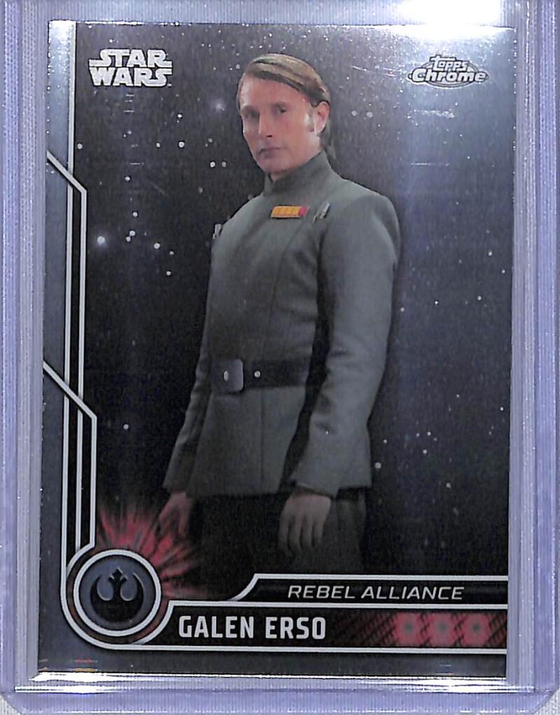 2023 Topps Chrome Star Wars #20 Mads Mikkelsen as Galen Erso NM-MT NonSport Card Image 1