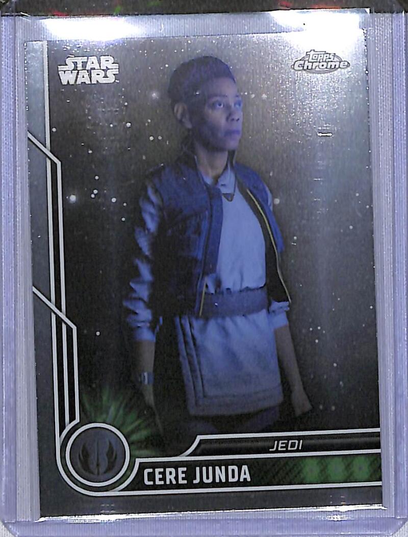 2023 Topps Chrome Star Wars #28 Debra Wilson as Cere Junda NM-MT NonSport Card Image 1