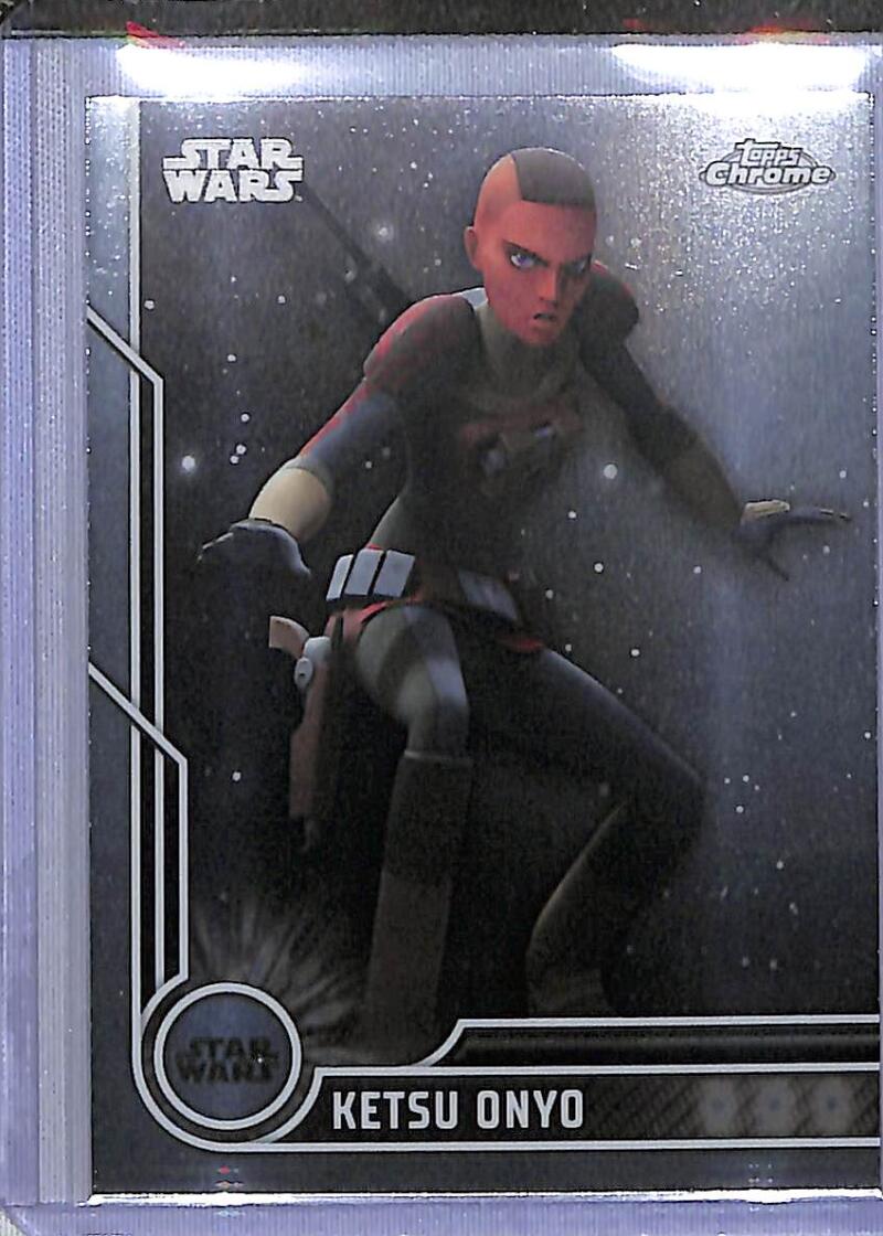 2023 Topps Chrome Star Wars #35 Gina Torres as Ketsu Onyo NM-MT NonSport Card Image 1