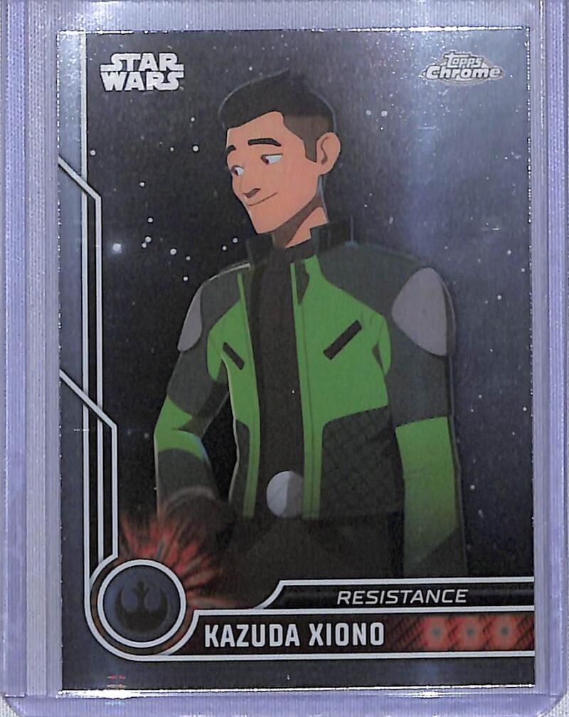 2023 Topps Chrome Star Wars #36 Christopher Sean as Kazuda Xiono NM-MT NonSport Card Image 1