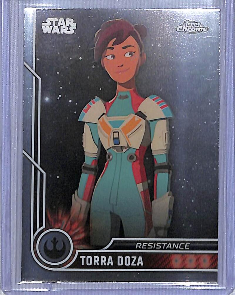 2023 Topps Chrome Star Wars #41 Myrna Velasco as Torra Doza NM-MT NonSport Card Image 1