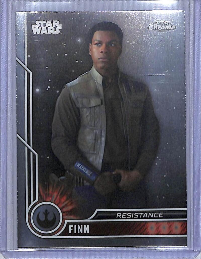 2023 Topps Chrome Star Wars #68 John Boyega as Finn NM-MT NonSport Card Image 1