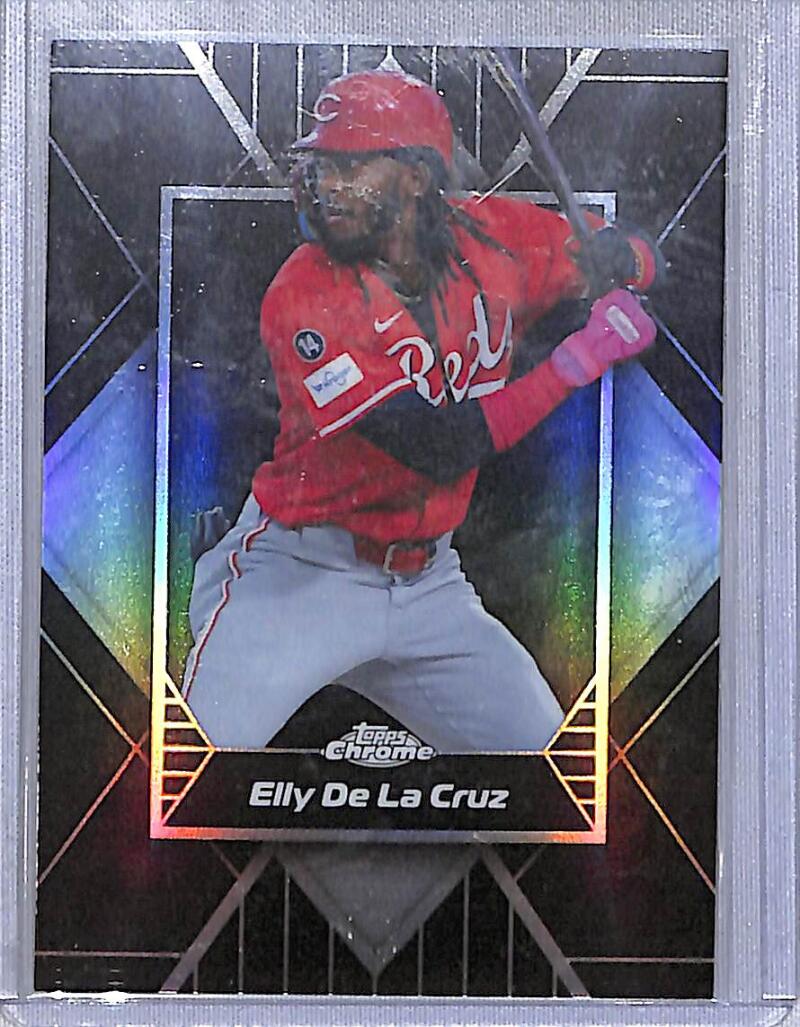 2026 Topps Chrome Shadow Etch #SE-7 Elly De La Cruz NM-MT Cincinnati Reds  Image 1