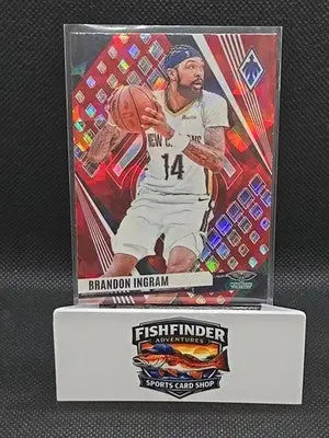 2023-24 Panini Phoenix - Brandon Ingram #129 Red Ice Phoenix - Basketball Card Single