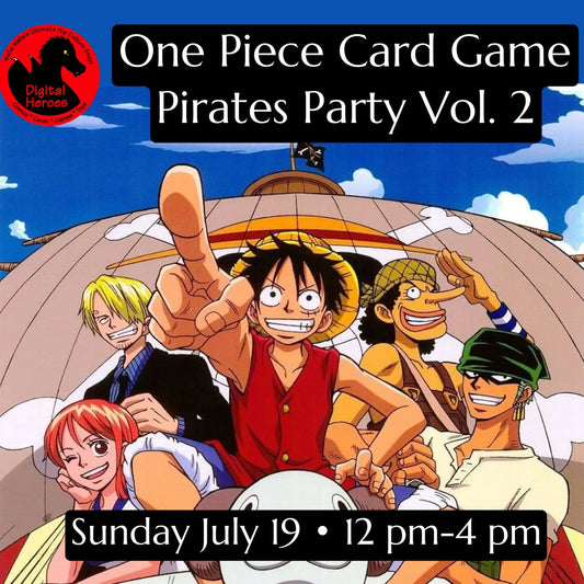 07/19/2026 12:00 PM ONE PIECE CARD GAME Pirates Party 2026 Vol.2 Event Ticket - One Piece Card Box