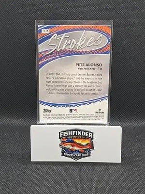 2024 Topps Chrome - Strokes Pete Alonso #S-17 - Baseball Card Single
