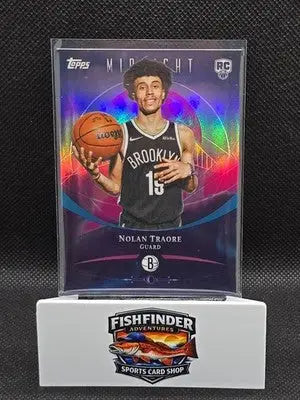 2025-26 Topps Midnight Basketball #79 Nolan Traore Zodiac Rookie RC (JR) - Basketball Card Single