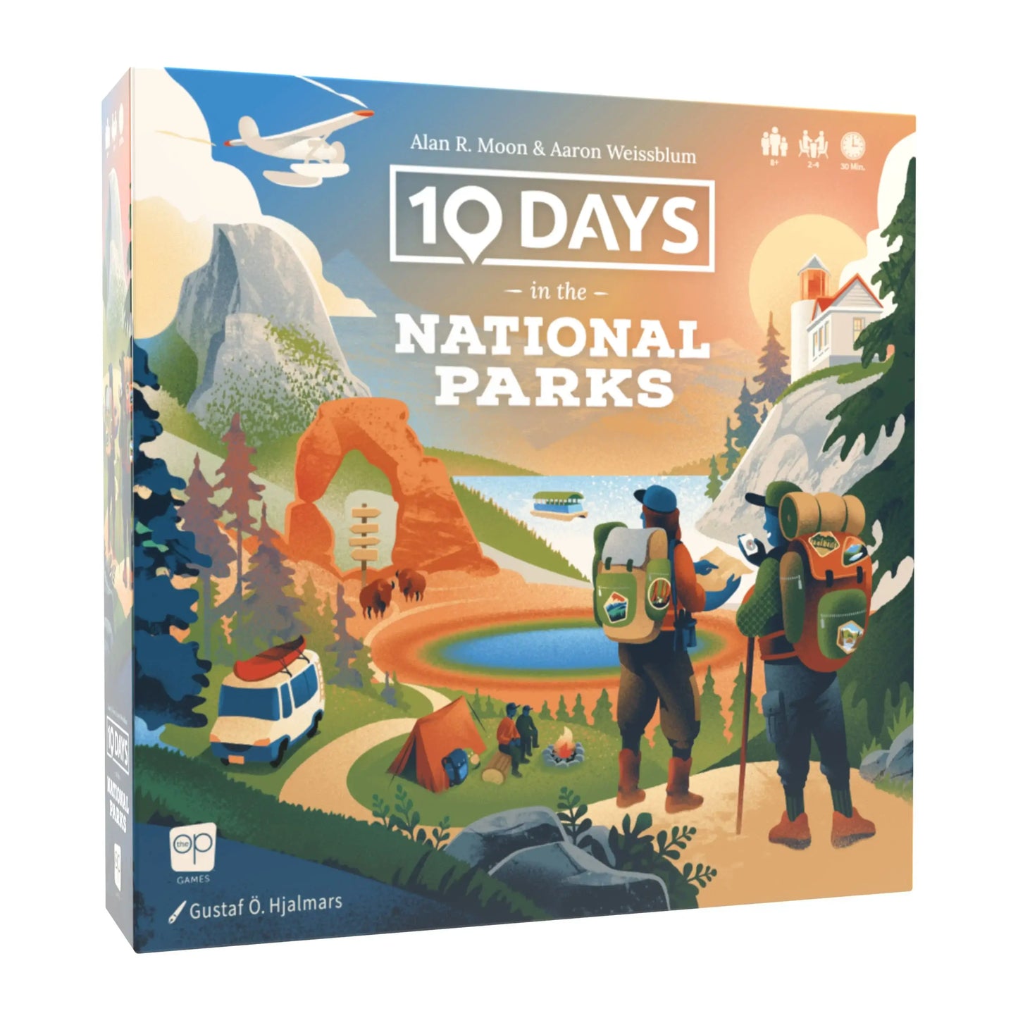 10 Days in the National Parks - Board Game [The OP Games] - Other Games - Board Games