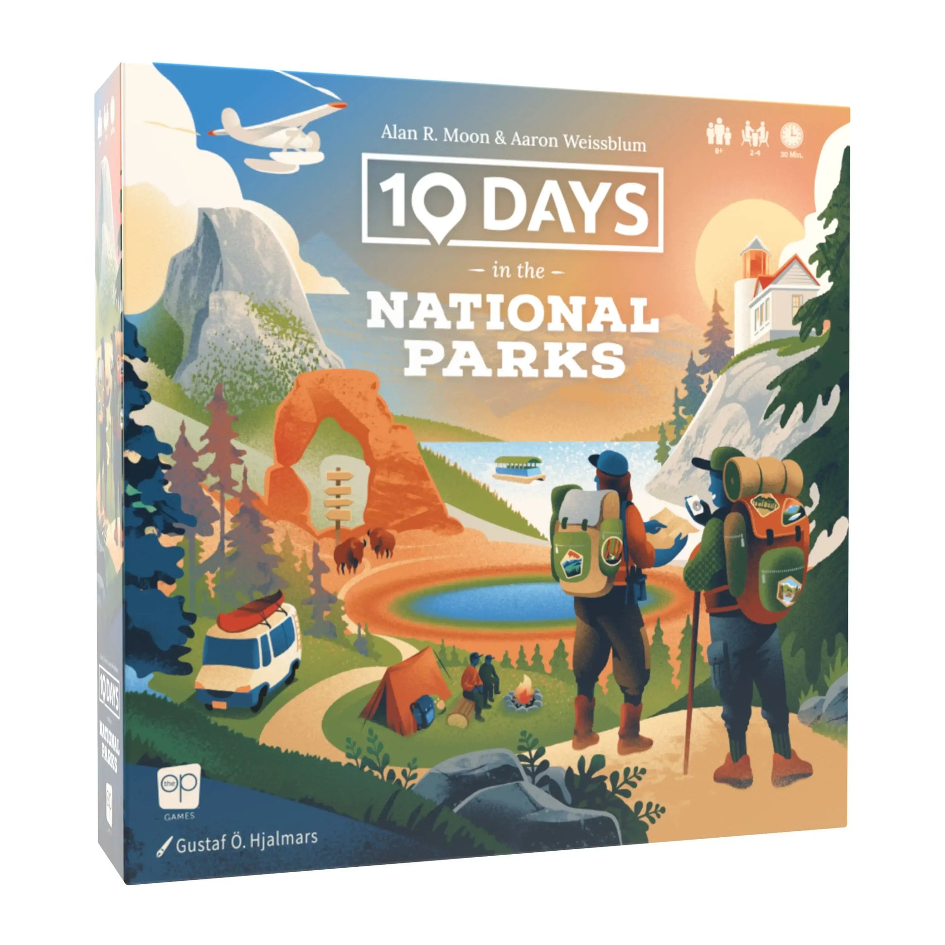 10 Days in the National Parks - Board Game [The OP Games] - Other Games - Board Games