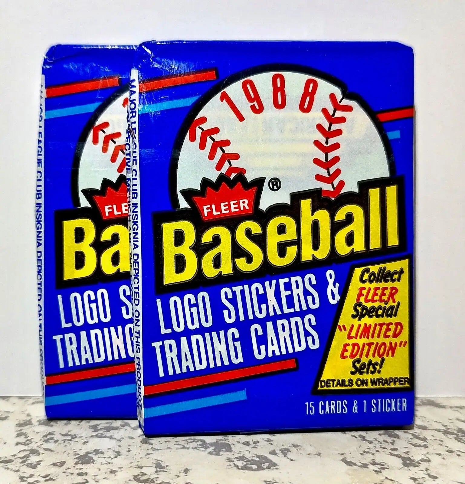 10 NFL NBA MLB Sealed Sports Card Packs - Fleer / ProCard / Pro Prospect / Score - Sealed: Baseball Card Box