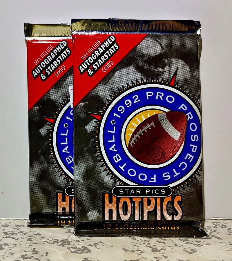 10 NFL NBA MLB Sealed Sports Card Packs - Fleer / ProCard / Pro Prospect / Score - Sealed: Baseball Card Box