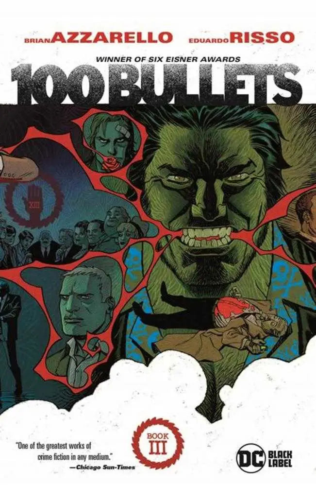 Cover of 100 Bullets Book III comic book from the 2025 Edition TPB series
