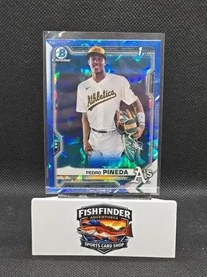 2021 Bowman Chrome Sapphire Edition - Chrome Prospects Pedro Pineda #BCP-216... - Baseball Card Single