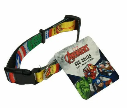 15 - 35 lbs Small/ Medium Avengers Dog Collar