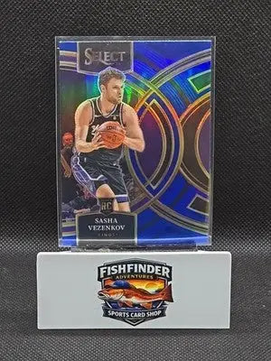 2023-24 Panini Select - Premier Level Sasha Vezenkov #127 Blue Prizm (RC) - Basketball Card Single