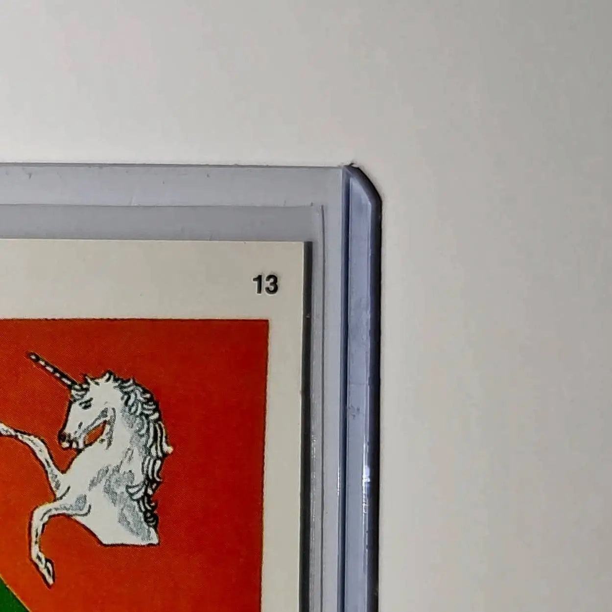 17th Cavalry Motto: Forward 1991 Topps Desert Storm #13 Sticker Card