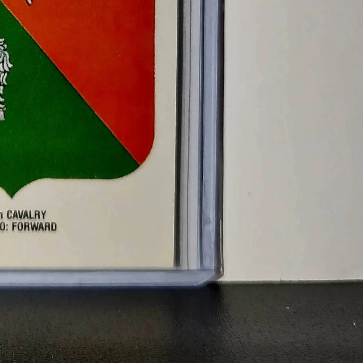 17th Cavalry Motto: Forward 1991 Topps Desert Storm #13 Sticker Card