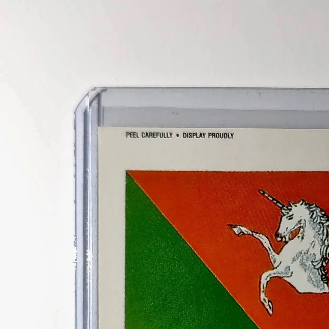 17th Cavalry Motto: Forward 1991 Topps Desert Storm #13 Sticker Card