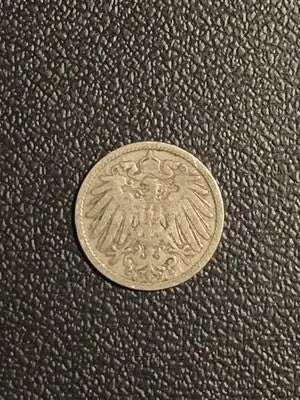 1892 A Germany 10 Pfennig - German Empire Kaiserreich Coin - Berlin Mint