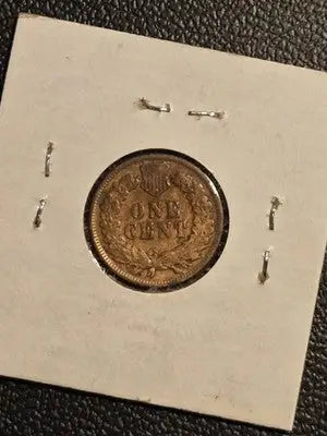 1907 Indian Head Penny - Fine Condition - US One Cent Coin