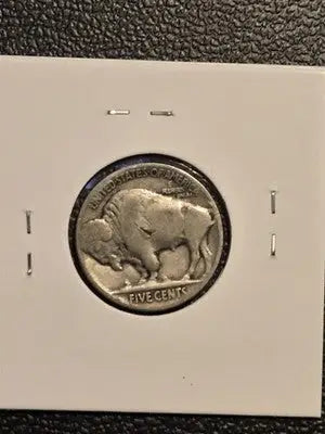 1927 Buffalo Nickel - Indian Head 5 Cent Coin - Philadelphia Mint - Coins & Currency