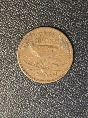 1943 Mexico Coin 20 Centavos - Other Uncertified Great Condition Rare Find - Coins & Currency