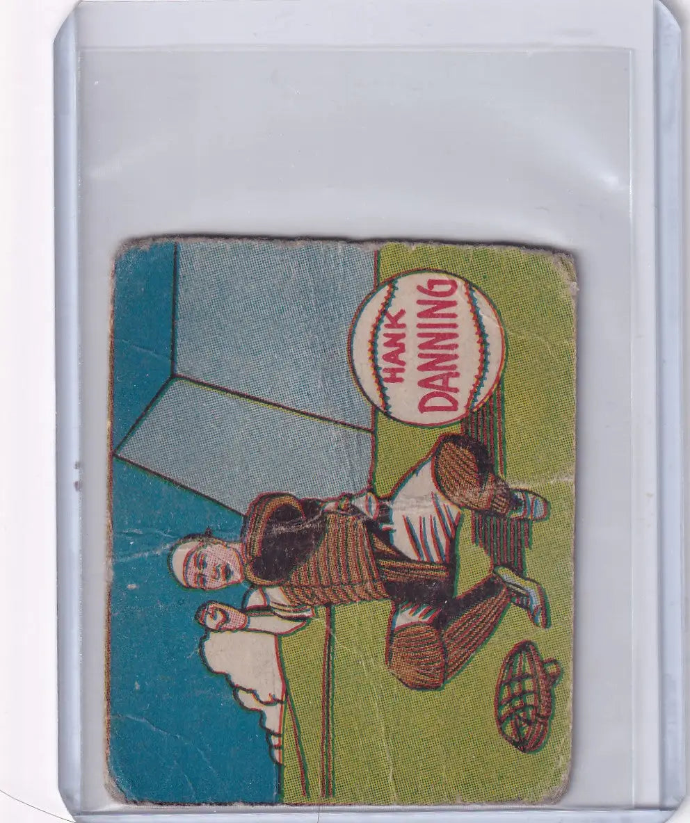1943 R302-01 M.P. & Co Hank Danning - New York Giants - Other