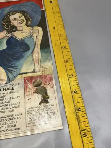 Vintage magazine cover featuring FEG Murray art with Laurel Hardy and Errol Flynn