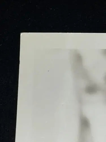 Corner detail of 1946 Jane Powell Auto Photo Hollywood signed picture for collectors