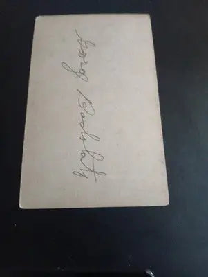 1947-66 Exhibits - W461 Fred ’Dixie’ Walker (RC). writing on blank back. VG