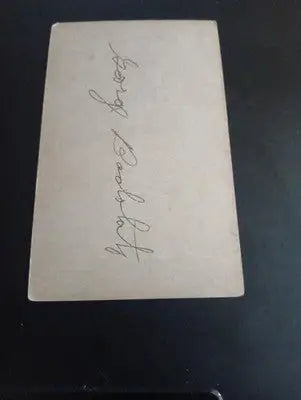 1947-66 Exhibits - W461 Fred ’Dixie’ Walker (RC). writing on blank back. VG