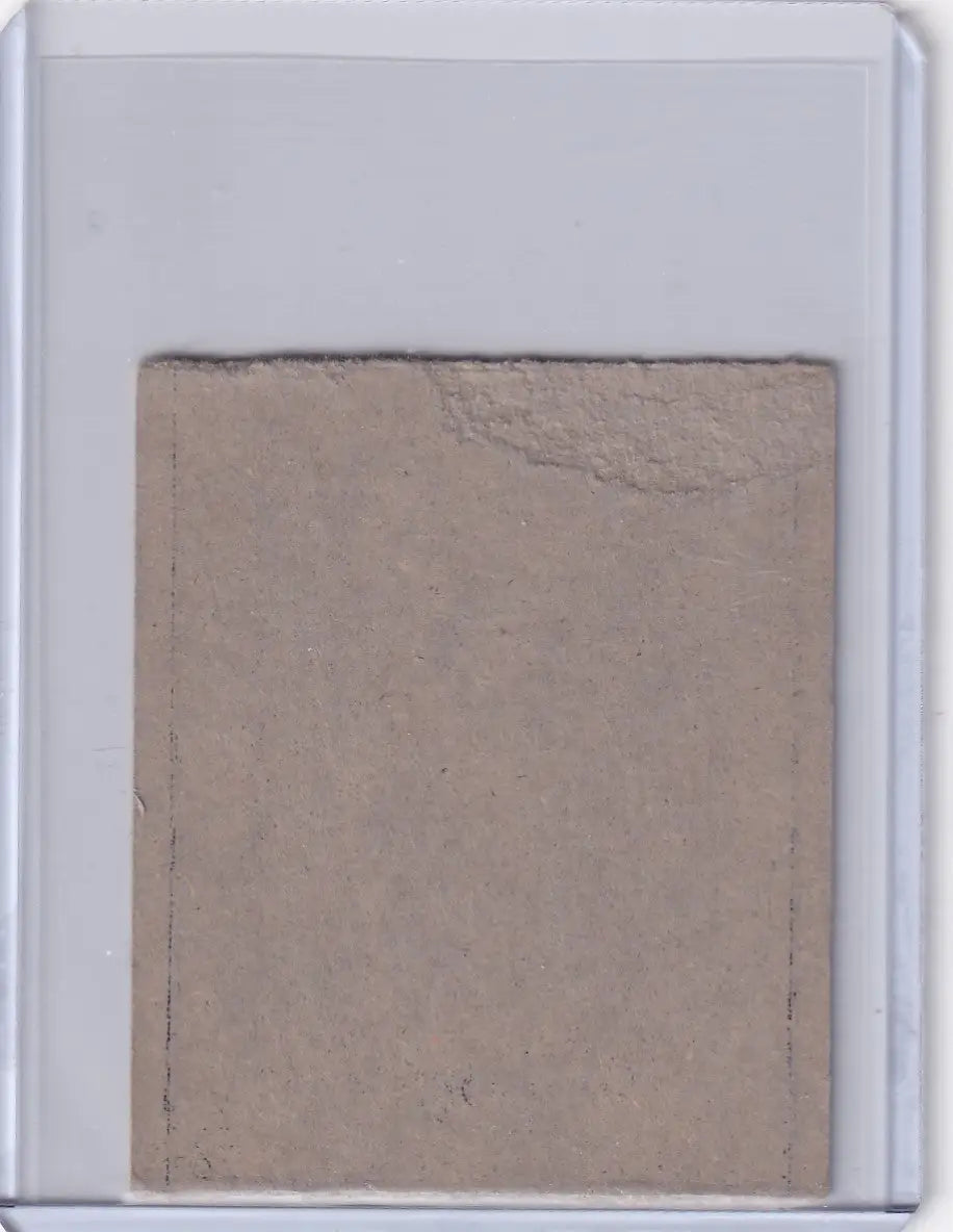 Cardboard trading card in protective case of 1948 R346 Blue Tint Bruce Edwards Brooklyn Dodgers