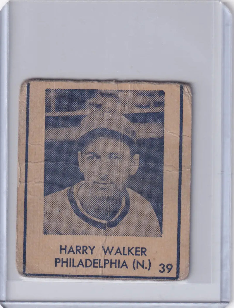 1948 R346 Blue Tint #39 Harry Walker - Philadelphia Phillies - Baseball Card Single