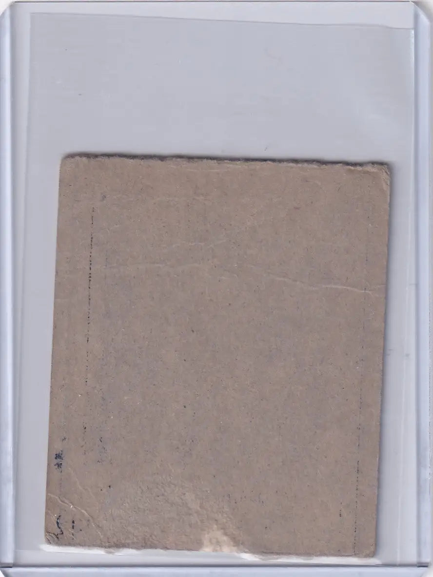 Worn rectangular card featuring 1948 R346 Blue Tint #42 Tommy Henrich New York Yankees