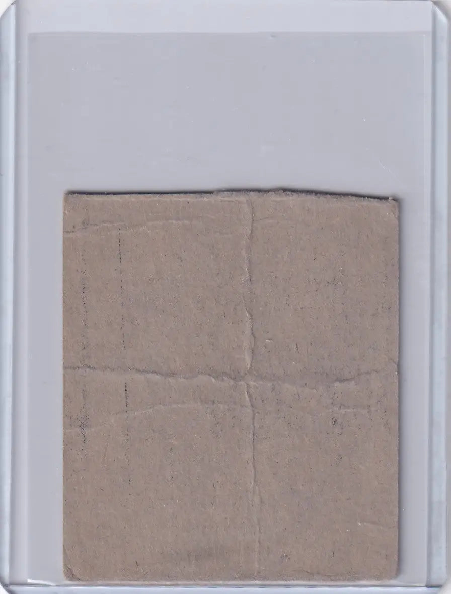 Folded beige paper with creases showcasing R346 Blue Tint #7 Ralph Kiner - Pittsburgh Pirates