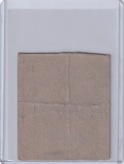 Folded beige paper with creases showcasing R346 Blue Tint #7 Ralph Kiner - Pittsburgh Pirates