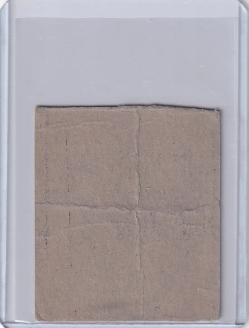 Folded beige paper with creases showcasing R346 Blue Tint #7 Ralph Kiner - Pittsburgh Pirates