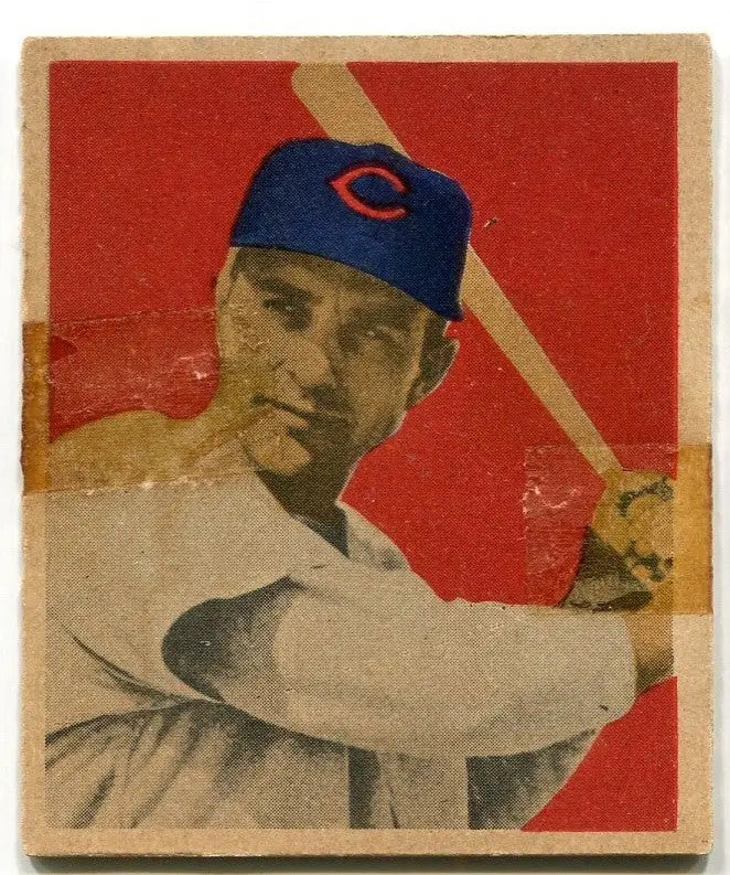 1949 Bowman #37 John Wyrostek Cincinnati Reds Low Grade Tape - Baseball Card Single