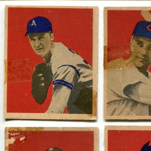 1949 Bowman #41 Lou Brissie RC Philadelphia Athletics Low Grade Tape - Baseball Card Single