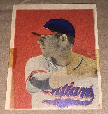 1949 Bowman #43 Dale Mitchell RC - Cleveland Indians - Low Grade - Baseball Card Single