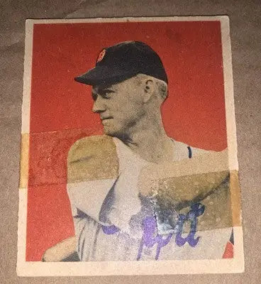 1949 Bowman Baseball #42 Walter Hoot Evers Poor Detroit Tigers - Trading Cards