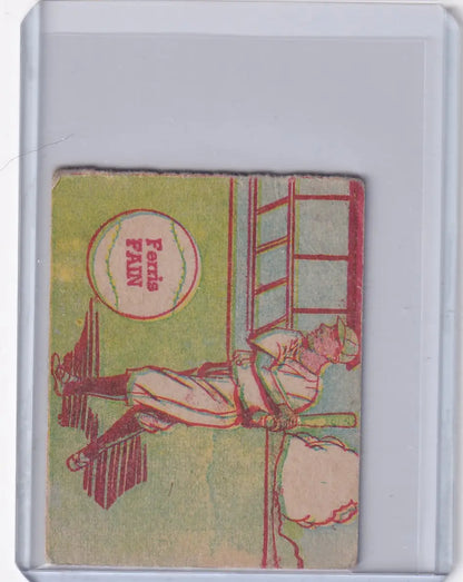 Vintage baseball card of Ferris Fain Philadelphia Athletics R302-02 product