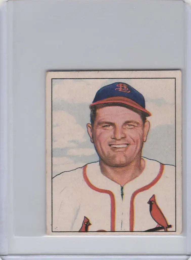 1950 Bowman #207 Max Lanier St Louis Cardinals EXMT