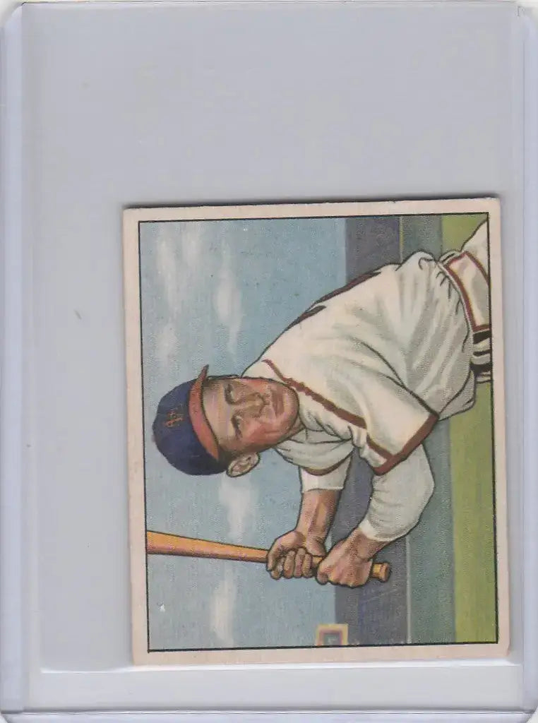 1950 Bowman #36 Eddie Kazak St Louis Cardinals EXMT