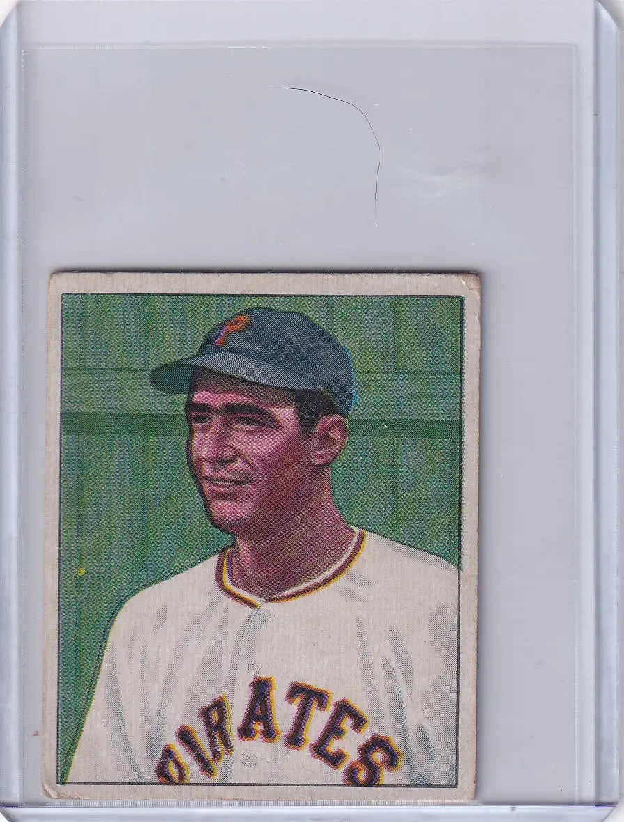 1950 Bowman Baseball #123 Dino Restelli - Pittsburgh Pirates RC - Baseball Card Single