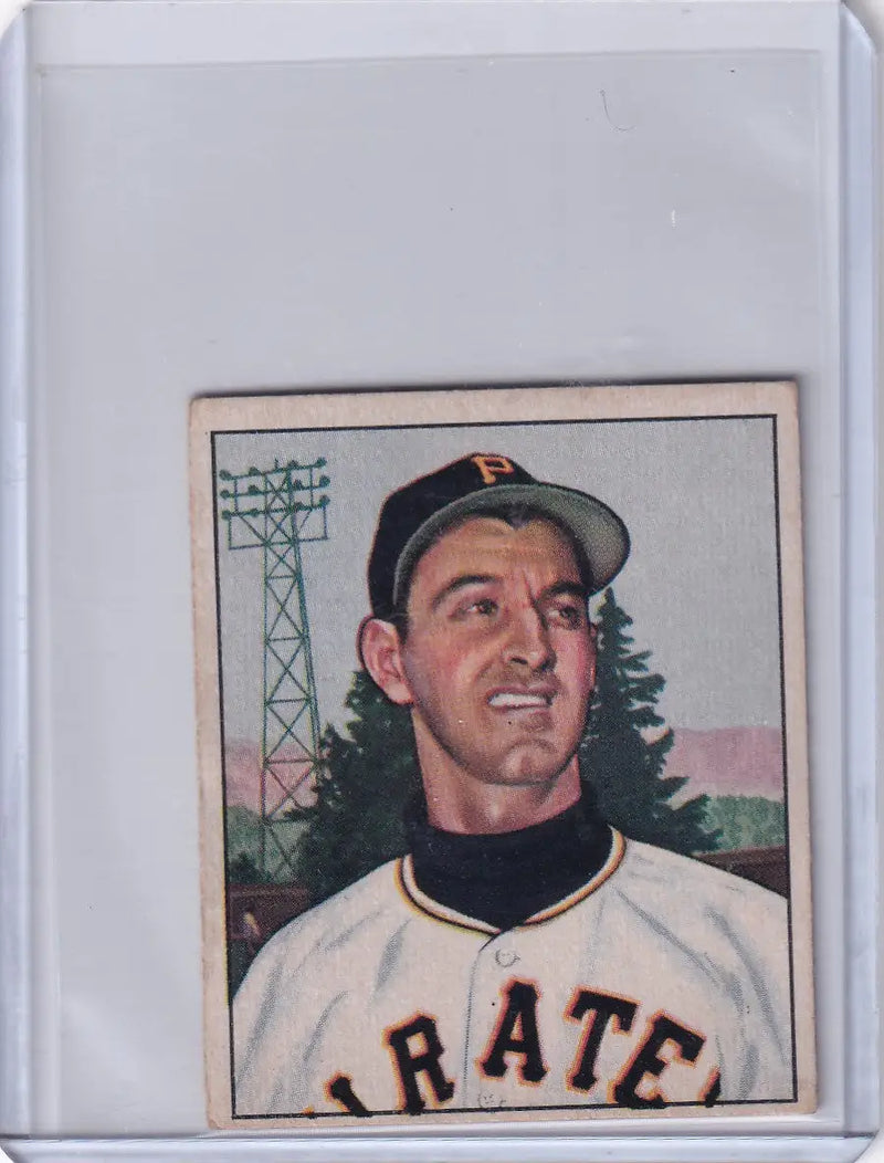 1950 Bowman Baseball #201 Pete Castiglione - Pittsburgh Pirates - Baseball Card Single