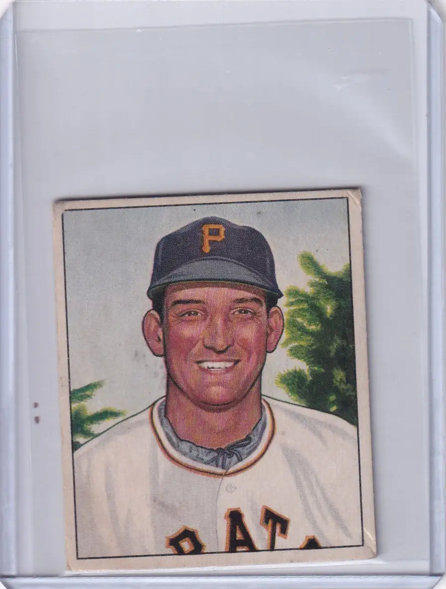 1950 Bowman Baseball #87 Bill Werle - Pittsburgh Pirates RC - Baseball Card Single